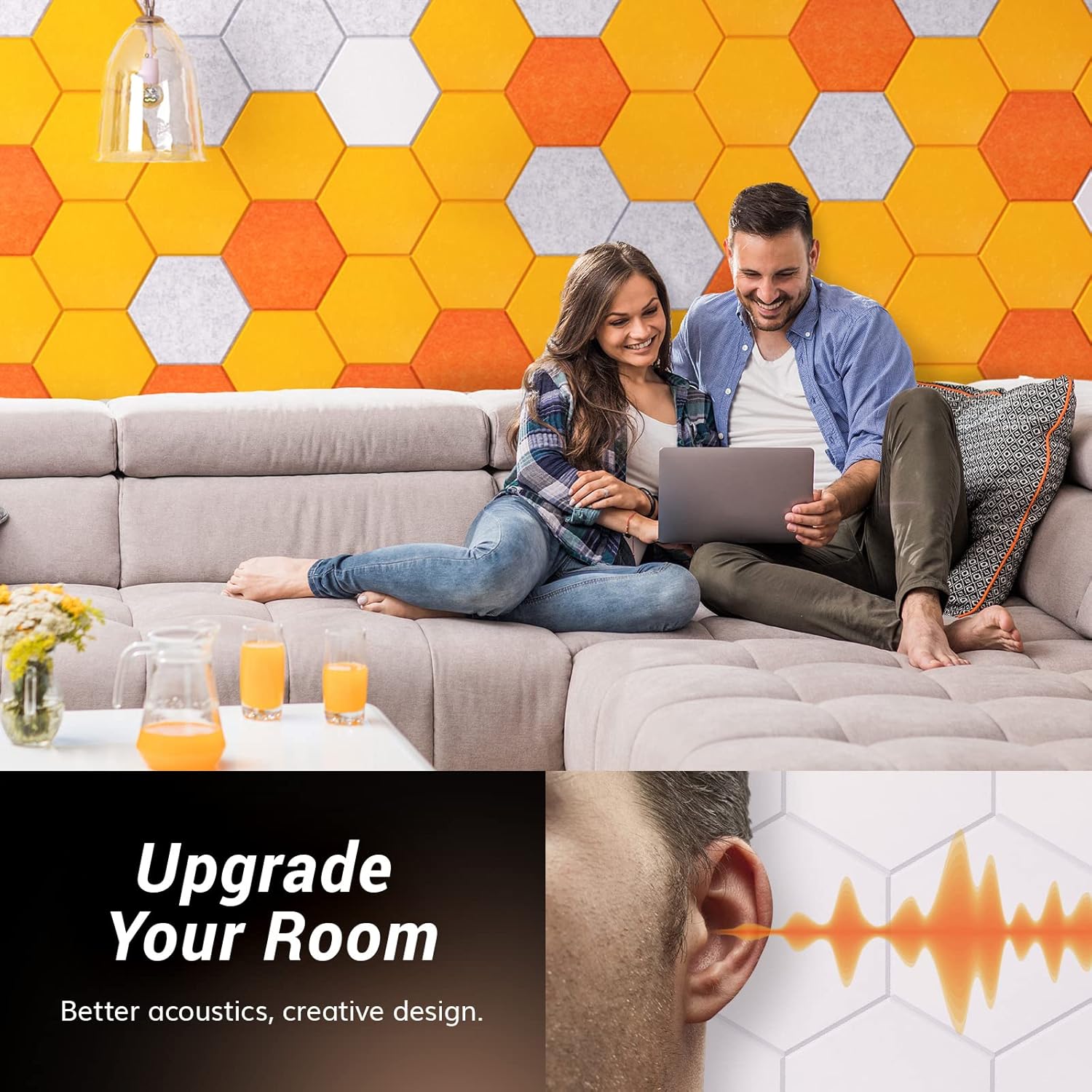 TONOR Hexagon Panels — Close Up